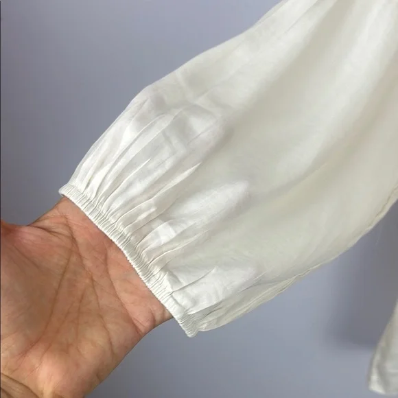 NWT Suzanne Betro Division Signature Ivory Lace Detail Tassel Tunic Size 2X - Picture 7 of 12